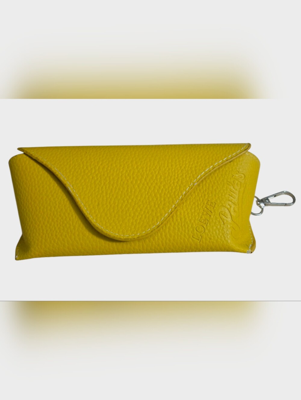Loewe Sunglasses Mustard Bright Yellow Case